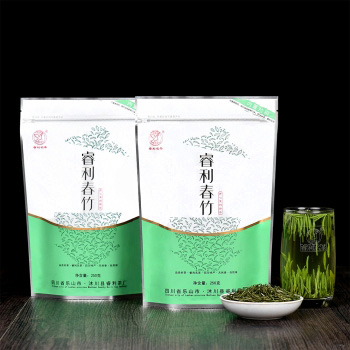 2025新茶睿利春竹高山绿茶 自封自立袋2×250克 开心系列