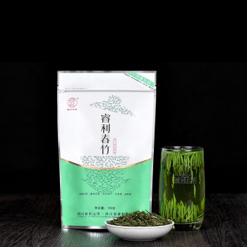 2025新茶睿利春竹高山绿茶 自封自立袋100克 开心系列