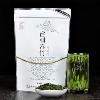 2025新茶睿利春竹高山绿茶 自封自立袋250克 快乐系列