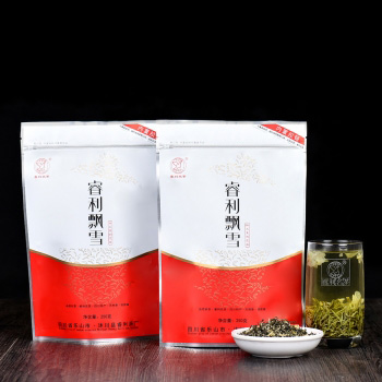 睿利飘雪 高山茶叶 三伏天品质茉莉花 醇香浓郁  自封自立袋2×250克 快乐系列