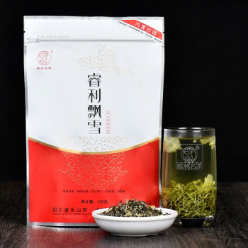 睿利飘雪 高山茶叶 三伏天品质茉莉花 醇香浓郁  自封自立袋250克 快乐系列