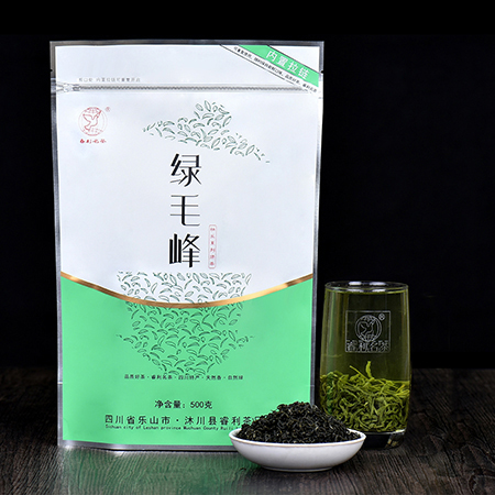 2025新茶绿毛峰自封自立袋500克 快乐系列