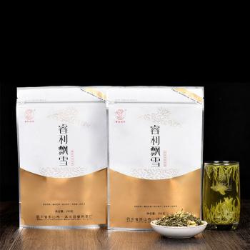 睿利飘雪 高山茶叶 三伏天品质茉莉花 醇香浓郁 自封自立袋2×250克  美好系列