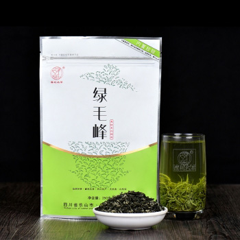 春茶绿毛峰自封自立袋250克 美好系列