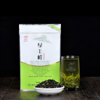 春茶绿毛峰自封自立袋100克 美好系列