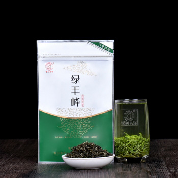 明前早春绿毛峰自封自立袋100克	吉祥系列