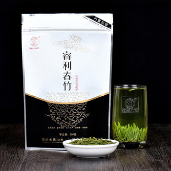 睿利春竹早春明前高山生态绿茶 自封自立袋250克 如意系列	
