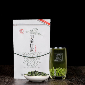 明前甘露自封自立袋100克   如意系列 