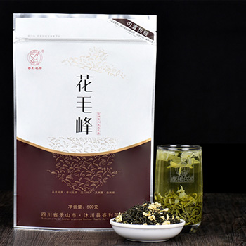 花毛峰自封自立袋500克	吉祥系列